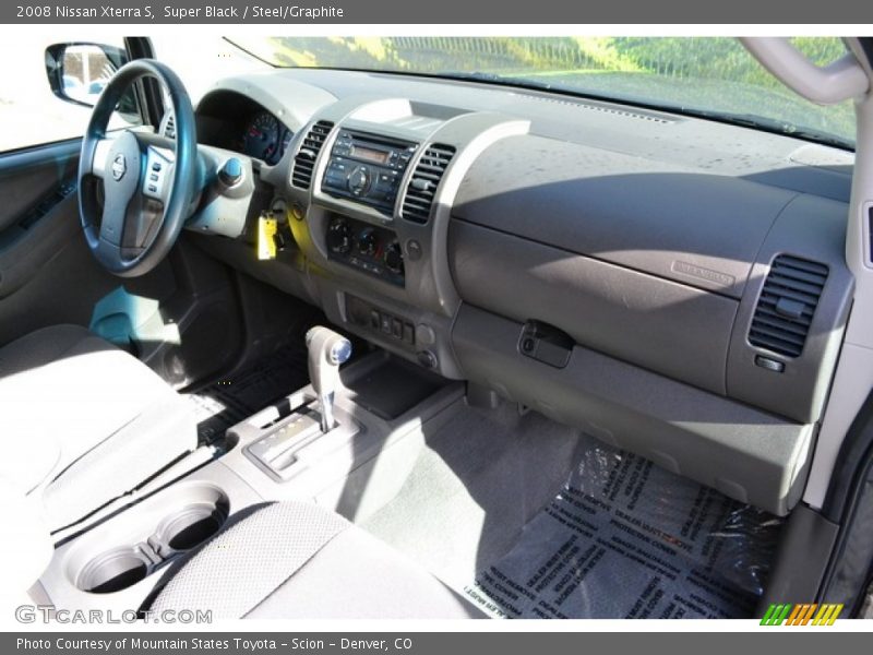 Super Black / Steel/Graphite 2008 Nissan Xterra S