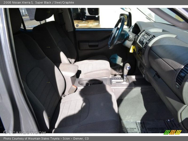 Super Black / Steel/Graphite 2008 Nissan Xterra S