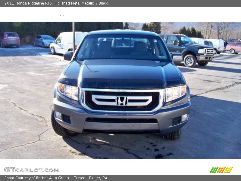 Polished Metal Metallic / Black 2011 Honda Ridgeline RTS
