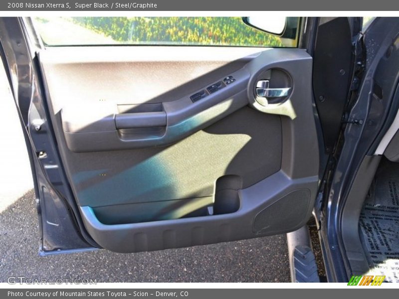 Super Black / Steel/Graphite 2008 Nissan Xterra S