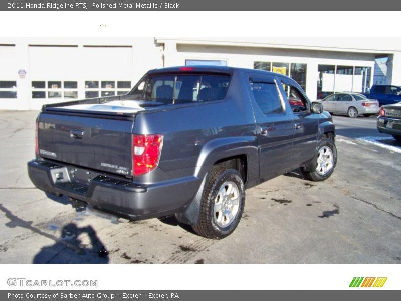 Polished Metal Metallic / Black 2011 Honda Ridgeline RTS