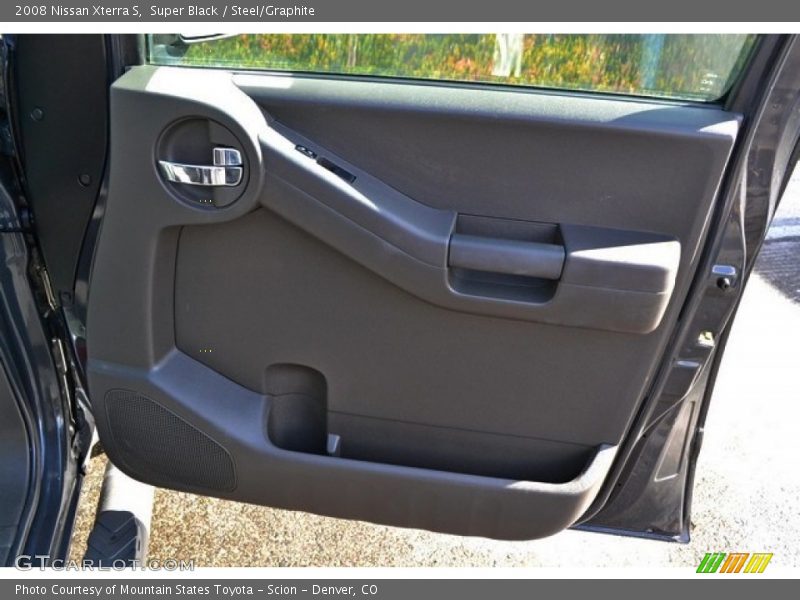 Super Black / Steel/Graphite 2008 Nissan Xterra S