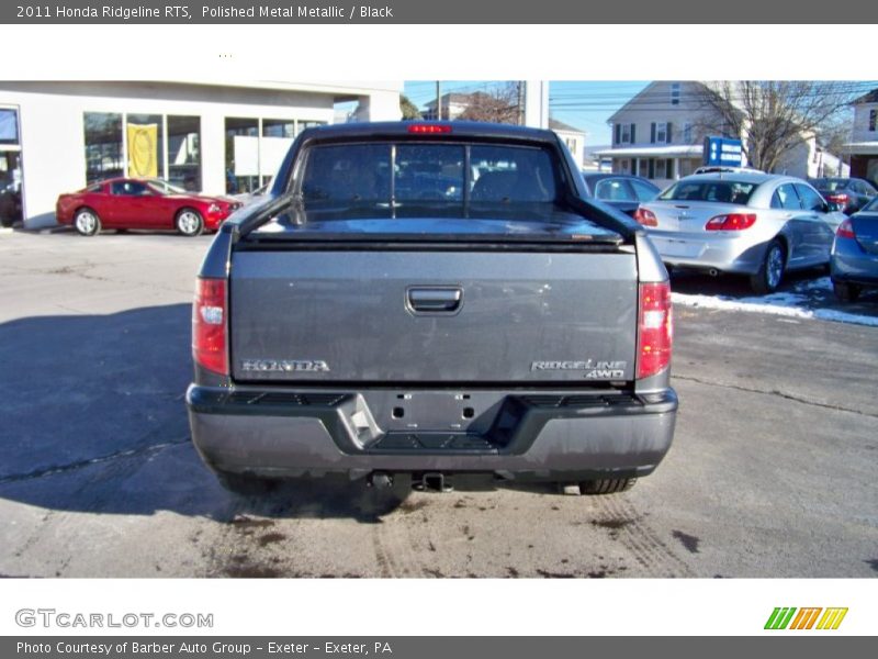 Polished Metal Metallic / Black 2011 Honda Ridgeline RTS