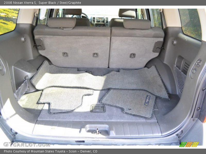 Super Black / Steel/Graphite 2008 Nissan Xterra S