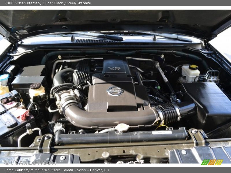 Super Black / Steel/Graphite 2008 Nissan Xterra S