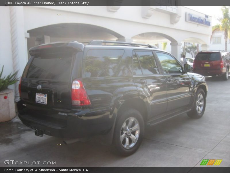 Black / Stone Gray 2008 Toyota 4Runner Limited