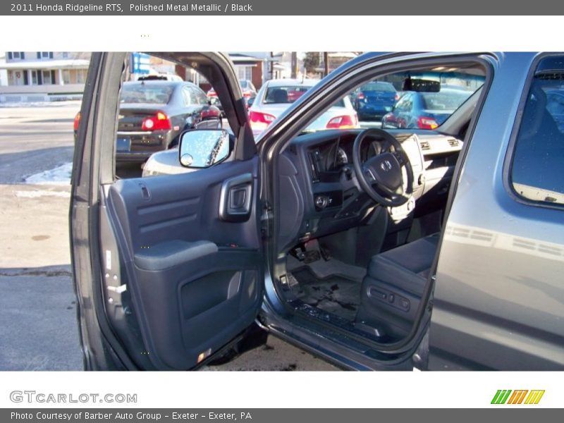 Polished Metal Metallic / Black 2011 Honda Ridgeline RTS