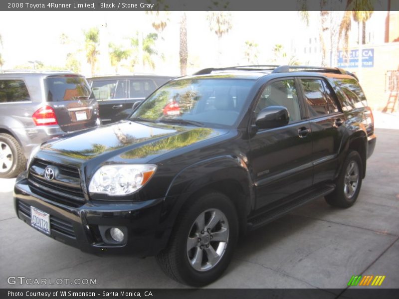 Black / Stone Gray 2008 Toyota 4Runner Limited