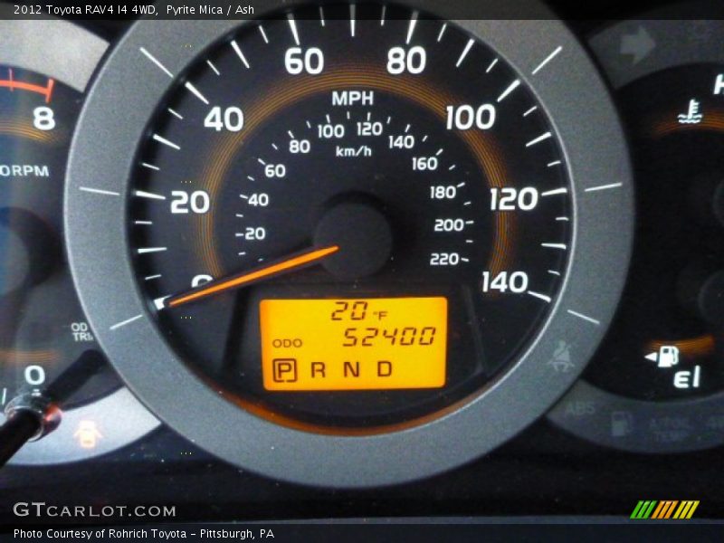 Pyrite Mica / Ash 2012 Toyota RAV4 I4 4WD