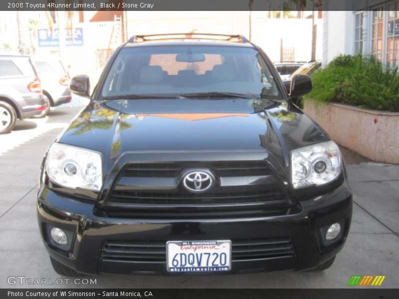 Black / Stone Gray 2008 Toyota 4Runner Limited