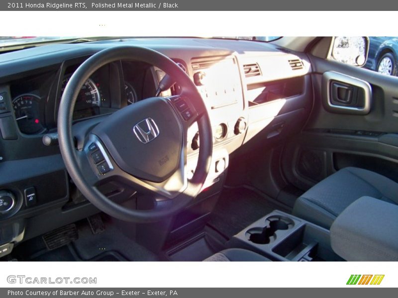 Polished Metal Metallic / Black 2011 Honda Ridgeline RTS