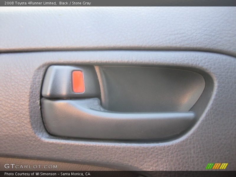 Black / Stone Gray 2008 Toyota 4Runner Limited