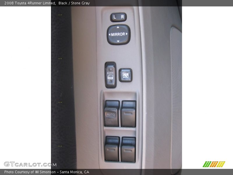 Black / Stone Gray 2008 Toyota 4Runner Limited