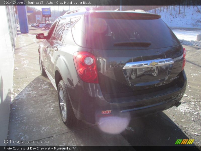 Ashen Gray Metallic / Jet Black 2014 Chevrolet Equinox LT