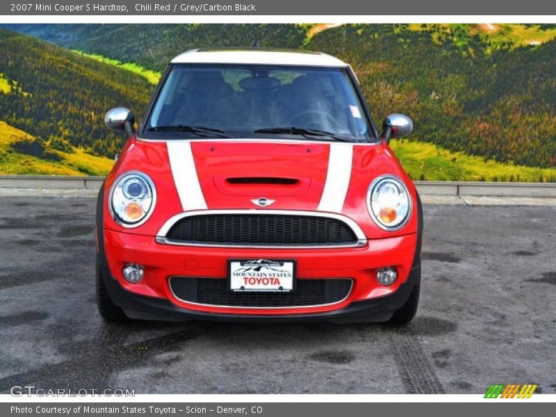 Chili Red / Grey/Carbon Black 2007 Mini Cooper S Hardtop