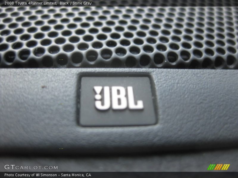 Black / Stone Gray 2008 Toyota 4Runner Limited