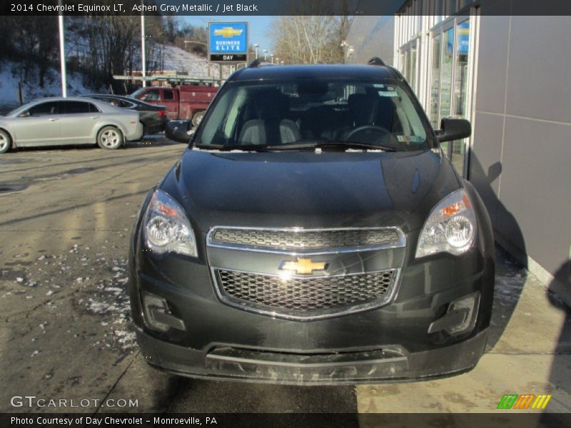 Ashen Gray Metallic / Jet Black 2014 Chevrolet Equinox LT
