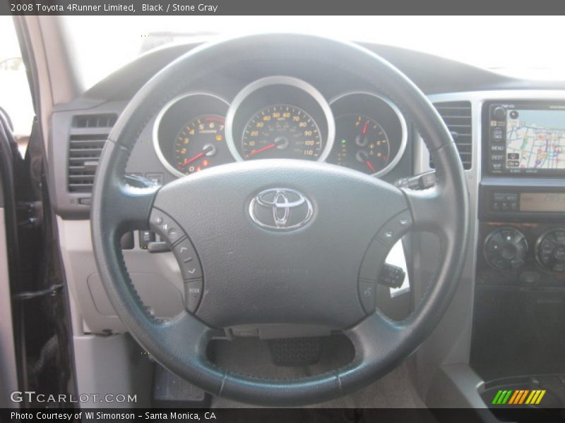 Black / Stone Gray 2008 Toyota 4Runner Limited