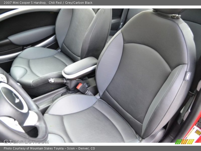 Chili Red / Grey/Carbon Black 2007 Mini Cooper S Hardtop