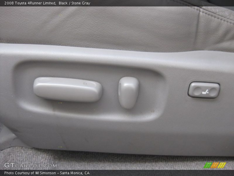 Black / Stone Gray 2008 Toyota 4Runner Limited