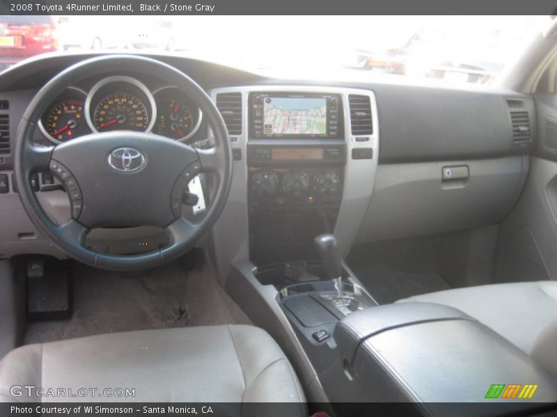 Black / Stone Gray 2008 Toyota 4Runner Limited