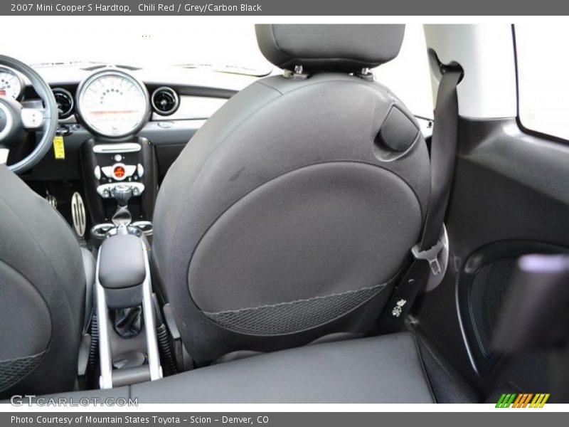 Chili Red / Grey/Carbon Black 2007 Mini Cooper S Hardtop