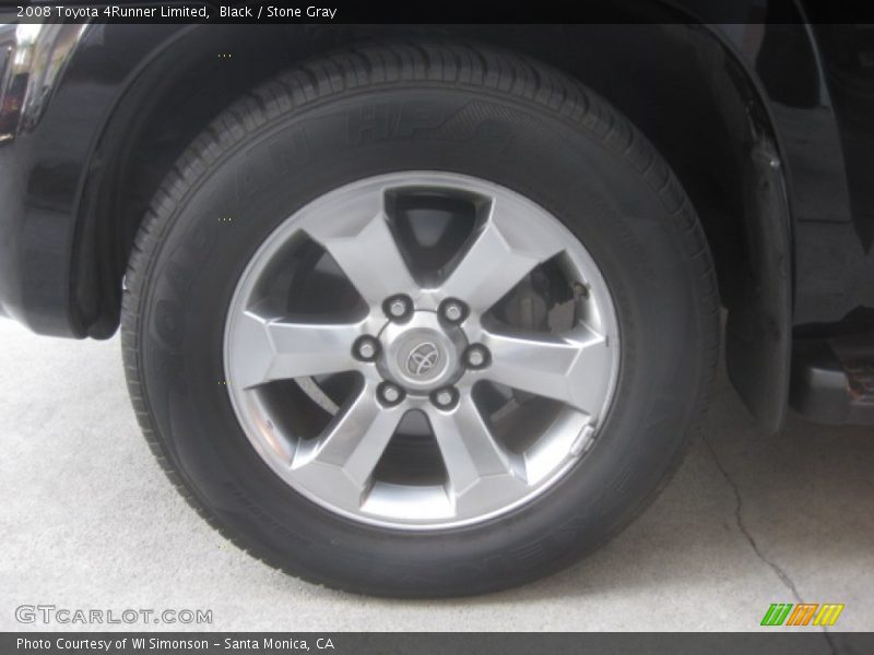 Black / Stone Gray 2008 Toyota 4Runner Limited