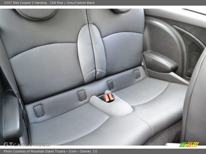 Chili Red / Grey/Carbon Black 2007 Mini Cooper S Hardtop