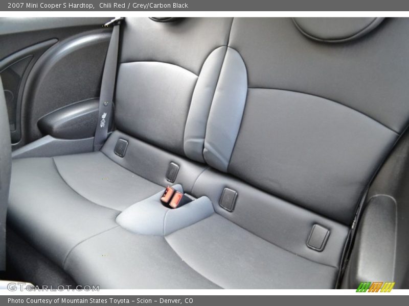 Chili Red / Grey/Carbon Black 2007 Mini Cooper S Hardtop