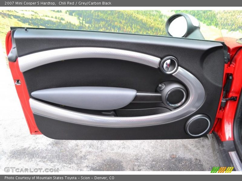 Chili Red / Grey/Carbon Black 2007 Mini Cooper S Hardtop