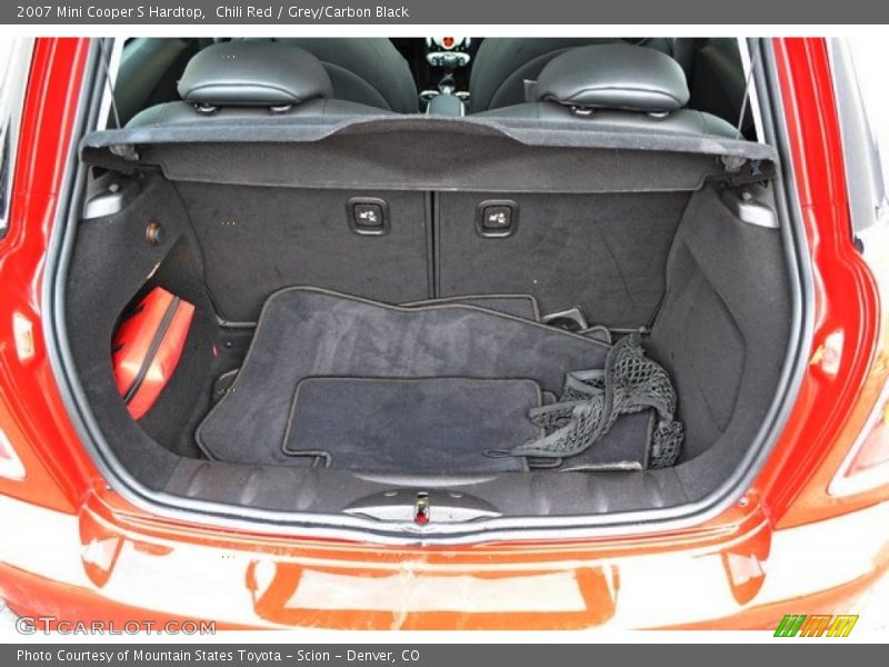 Chili Red / Grey/Carbon Black 2007 Mini Cooper S Hardtop