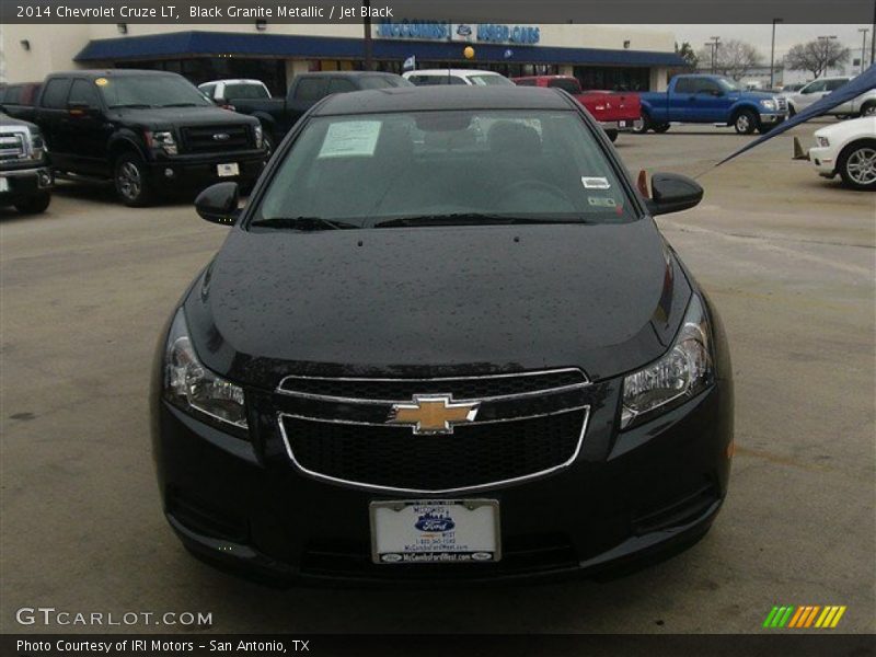 Black Granite Metallic / Jet Black 2014 Chevrolet Cruze LT
