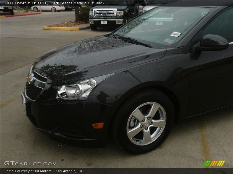 Black Granite Metallic / Jet Black 2014 Chevrolet Cruze LT