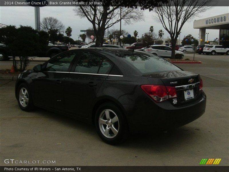 Black Granite Metallic / Jet Black 2014 Chevrolet Cruze LT