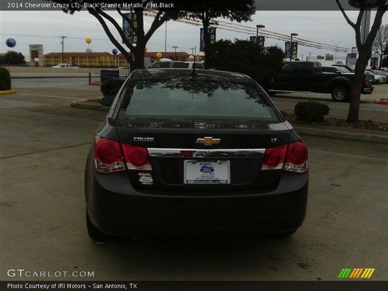 Black Granite Metallic / Jet Black 2014 Chevrolet Cruze LT