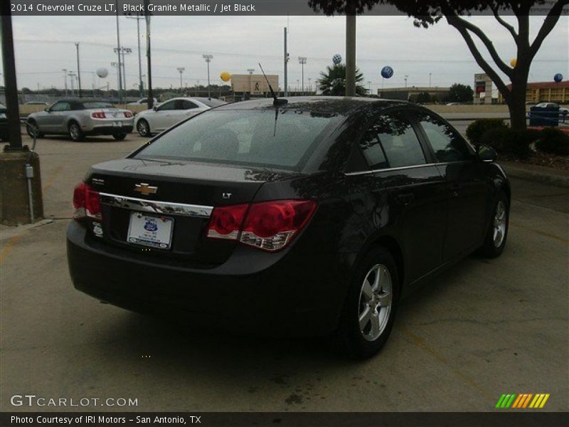 Black Granite Metallic / Jet Black 2014 Chevrolet Cruze LT