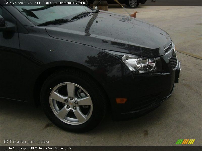 Black Granite Metallic / Jet Black 2014 Chevrolet Cruze LT