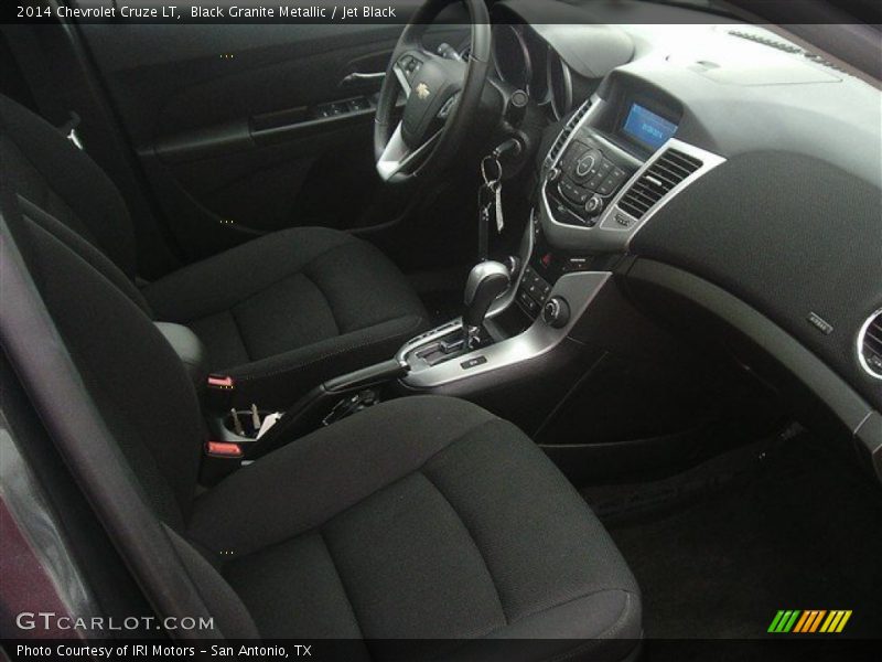 Black Granite Metallic / Jet Black 2014 Chevrolet Cruze LT