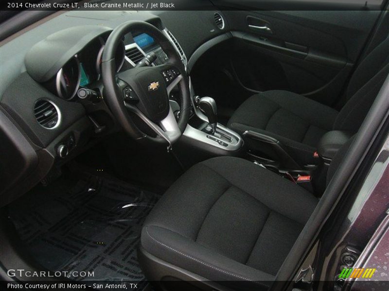 Black Granite Metallic / Jet Black 2014 Chevrolet Cruze LT