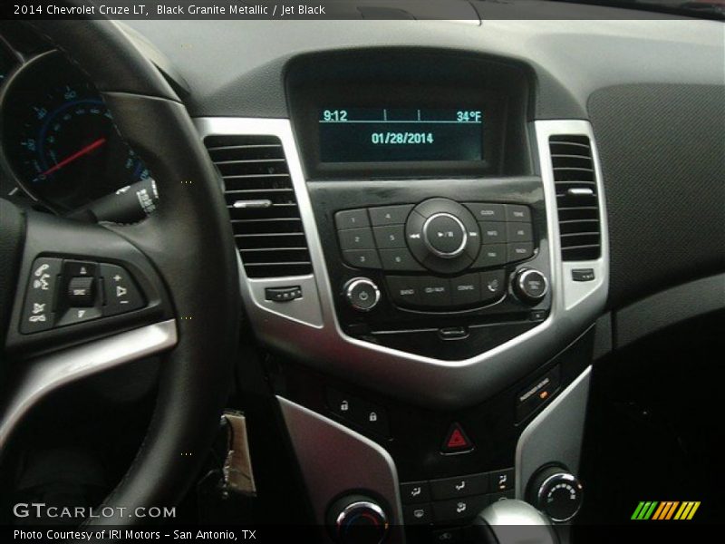 Black Granite Metallic / Jet Black 2014 Chevrolet Cruze LT