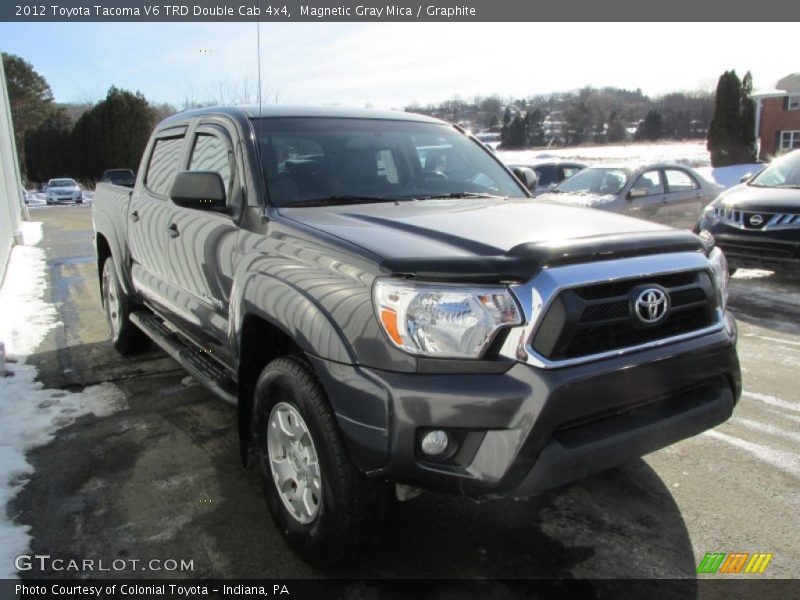 Magnetic Gray Mica / Graphite 2012 Toyota Tacoma V6 TRD Double Cab 4x4