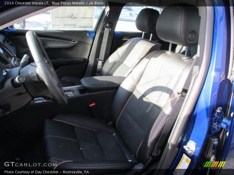 Blue Topaz Metallic / Jet Black 2014 Chevrolet Impala LT