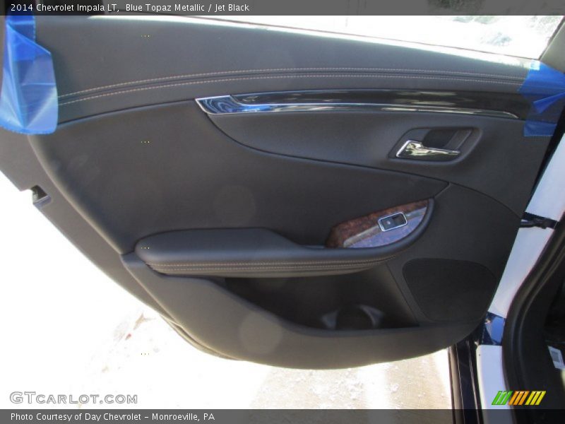 Blue Topaz Metallic / Jet Black 2014 Chevrolet Impala LT