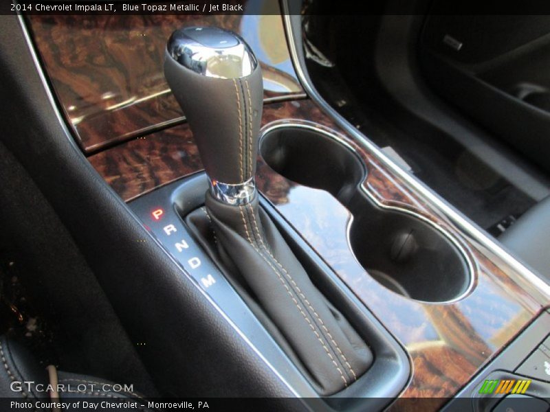 Blue Topaz Metallic / Jet Black 2014 Chevrolet Impala LT