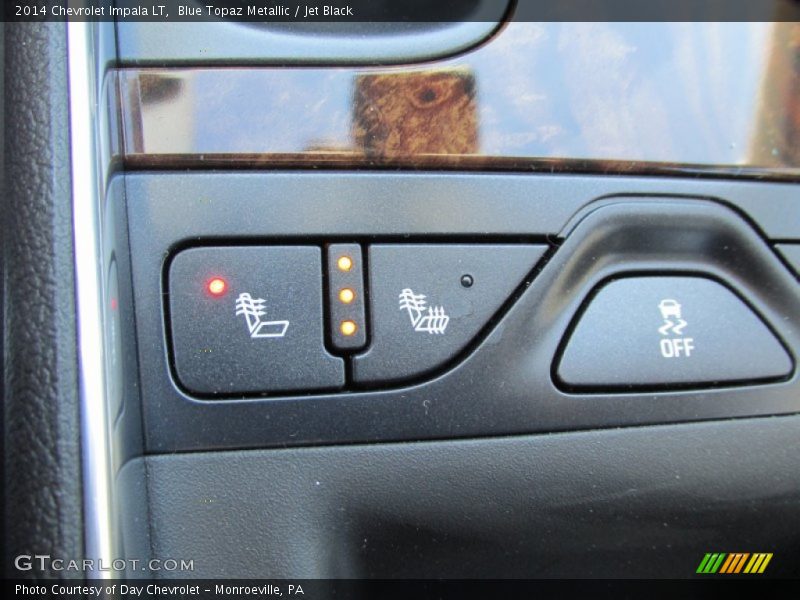 Blue Topaz Metallic / Jet Black 2014 Chevrolet Impala LT