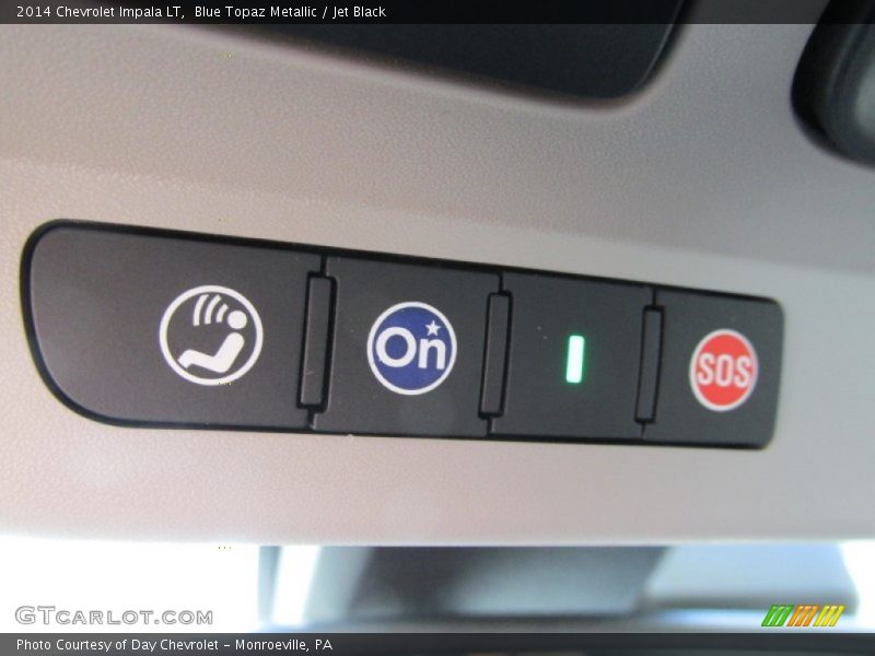Blue Topaz Metallic / Jet Black 2014 Chevrolet Impala LT