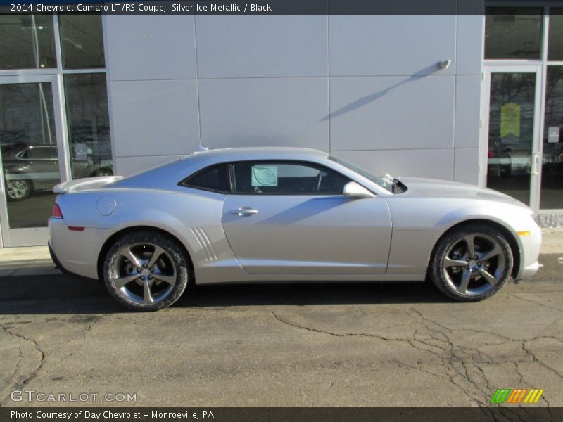 Silver Ice Metallic / Black 2014 Chevrolet Camaro LT/RS Coupe