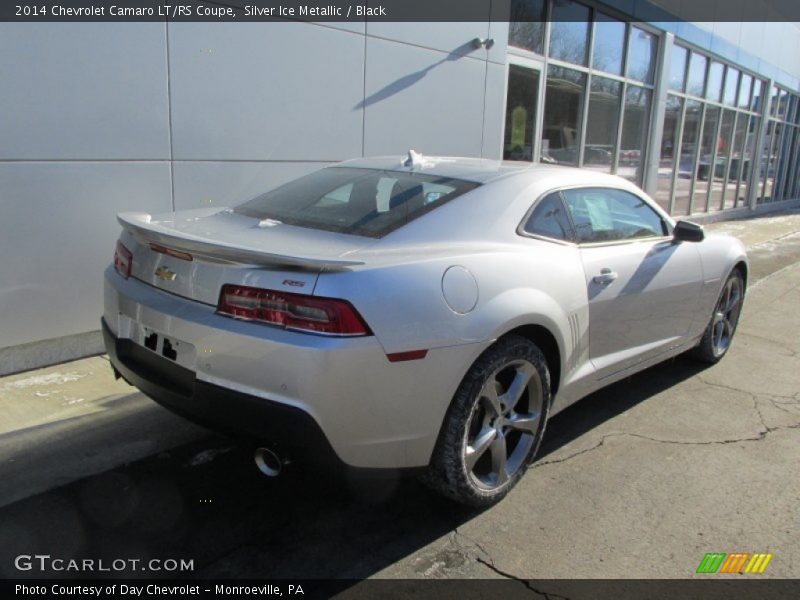 Silver Ice Metallic / Black 2014 Chevrolet Camaro LT/RS Coupe