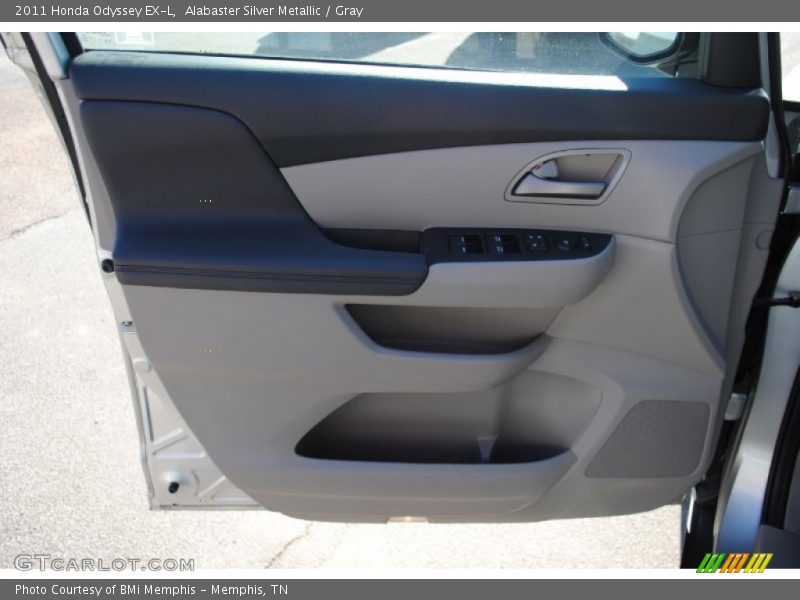 Alabaster Silver Metallic / Gray 2011 Honda Odyssey EX-L