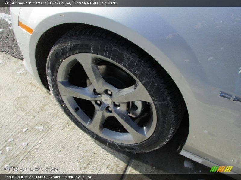 Silver Ice Metallic / Black 2014 Chevrolet Camaro LT/RS Coupe